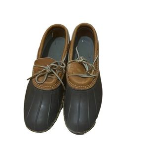 L.L. Bean Low-top Bean Boots Rubber Moc Duck Rain & Winter Boots Made In USA